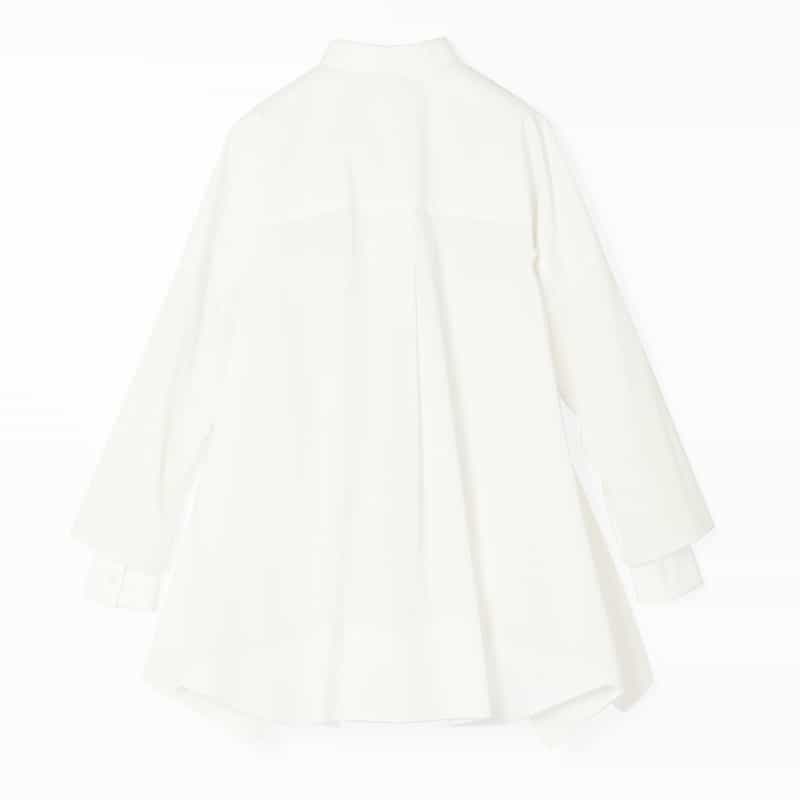 SACAI SACAI＜サカイ＞　コットンポプリンシャツ WHITE