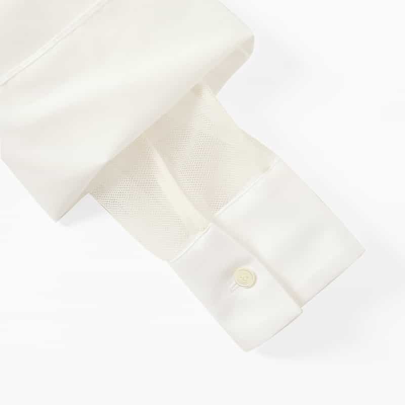 SACAI SACAI＜サカイ＞　コットンポプリンシャツ WHITE