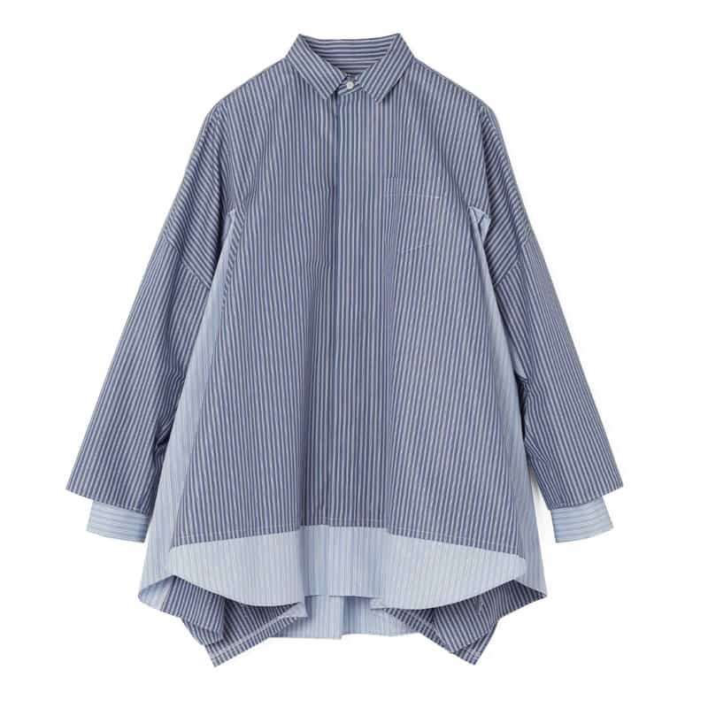 SACAI＜サカイ＞　コットンポプリンシャツ