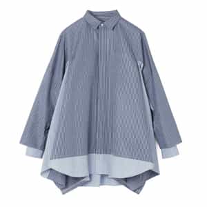 SACAI＜サカイ＞　コットンポプリンシャツ