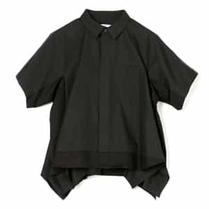 SACAI＜サカイ＞ ショートスリーブカジュアルシャツ