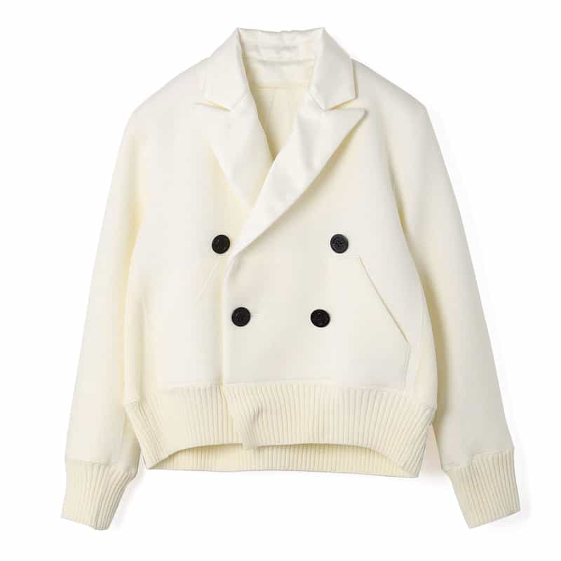 SACAI＜サカイ＞ カシミヤ混ニットジャケット