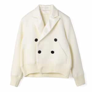 SACAI＜サカイ＞ カシミヤ混ニットジャケット