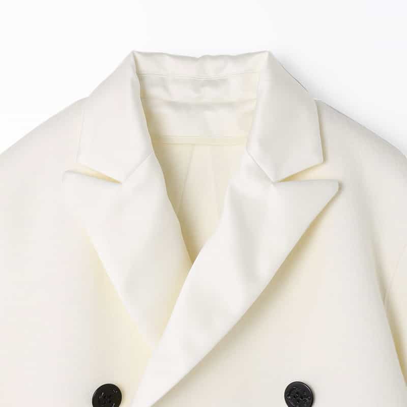 SACAI SACAI＜サカイ＞ カシミヤ混ニットジャケット WHITE