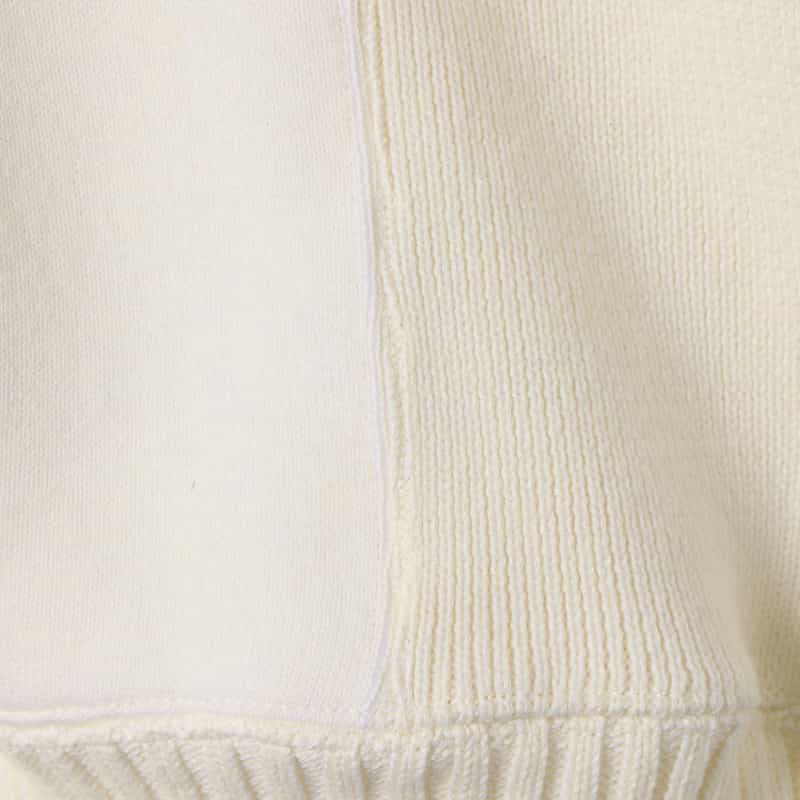 SACAI SACAI＜サカイ＞ カシミヤ混ニットジャケット WHITE