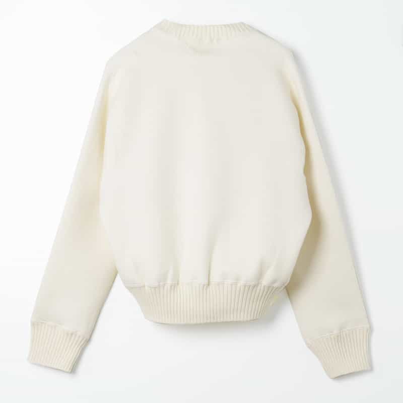 SACAI SACAI＜サカイ＞ カシミヤ混ニットプルオーバー WHITE