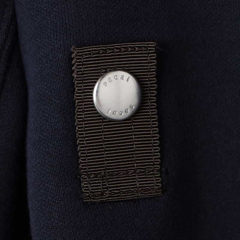 SACAI SACAI＜サカイ＞ コンビネーション スウェットパーカー NAVY