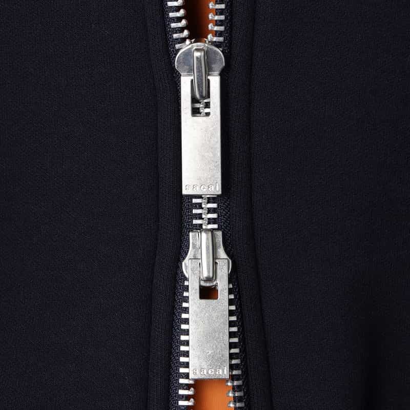 SACAI SACAI＜サカイ＞ コンビネーション スウェットパーカー NAVY