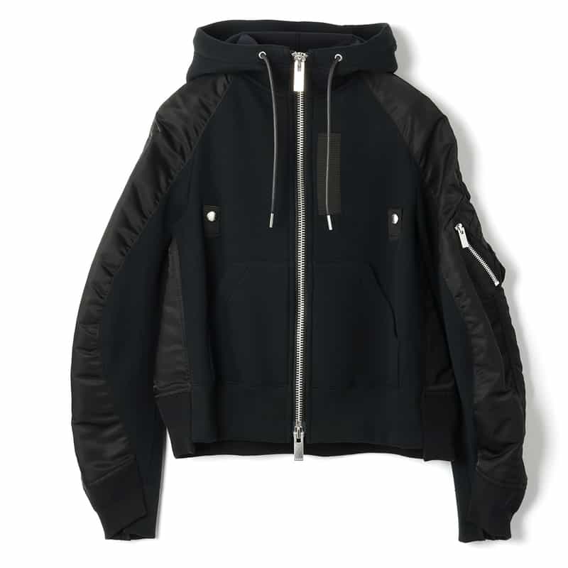 SACAI＜サカイ＞ コンビネーション スウェットパーカー