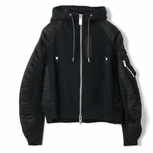 SACAI＜サカイ＞ コンビネーション スウェットパーカー