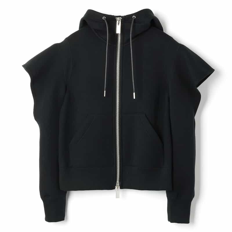 SACAI＜サカイ＞ 2WAYスウェットフーディ