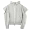 SACAI＜サカイ＞ 2WAYスウェットフーディ