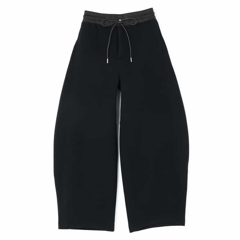 SACAI SACAI＜サカイ＞ スウェットパンツ（ウィメンズ） BLACK