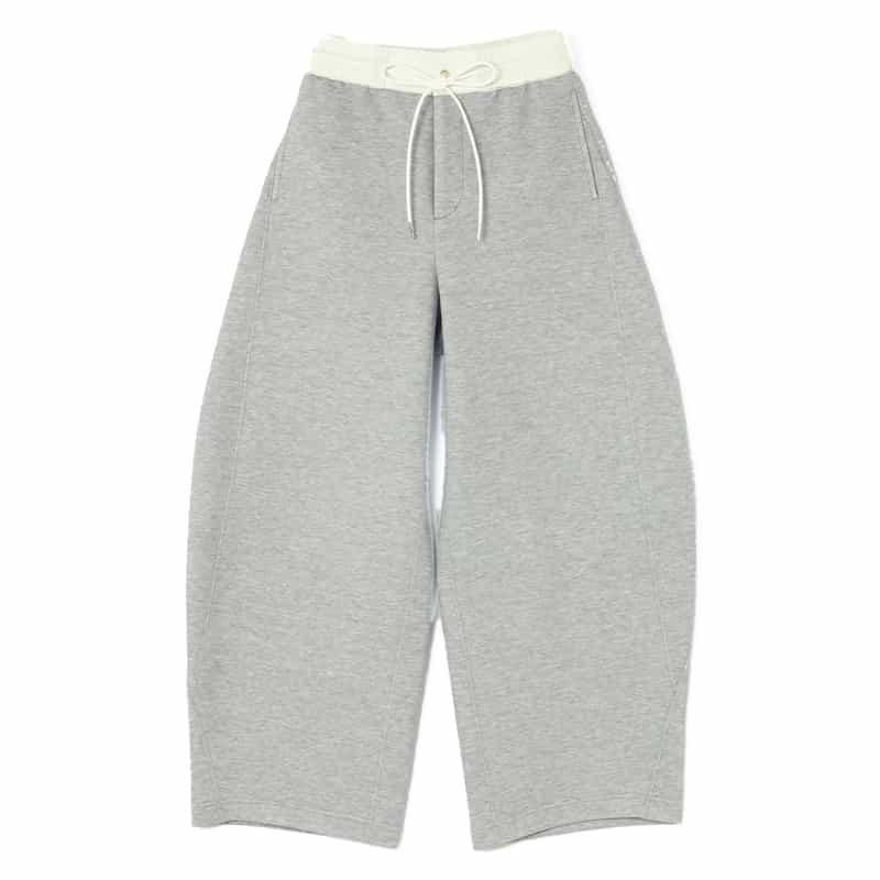 SACAI SACAI＜サカイ＞ スウェットパンツ（ウィメンズ） LIGHT GRAY