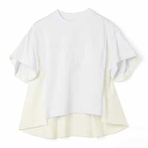 SACAI＜サカイ＞ コンビネーション スウェットプルオーバー