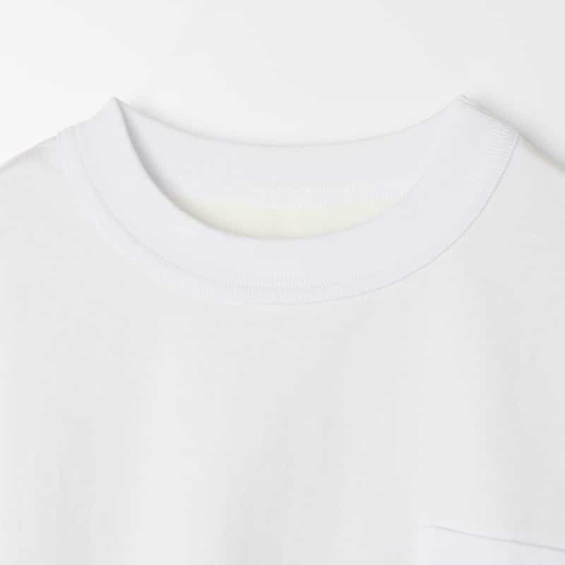 SACAI SACAI＜サカイ＞ コンビネーション スウェットプルオーバー WHITE
