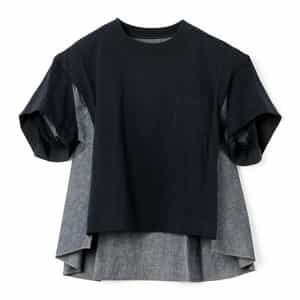 SACAI＜サカイ＞ コンビネーション スウェットプルオーバー