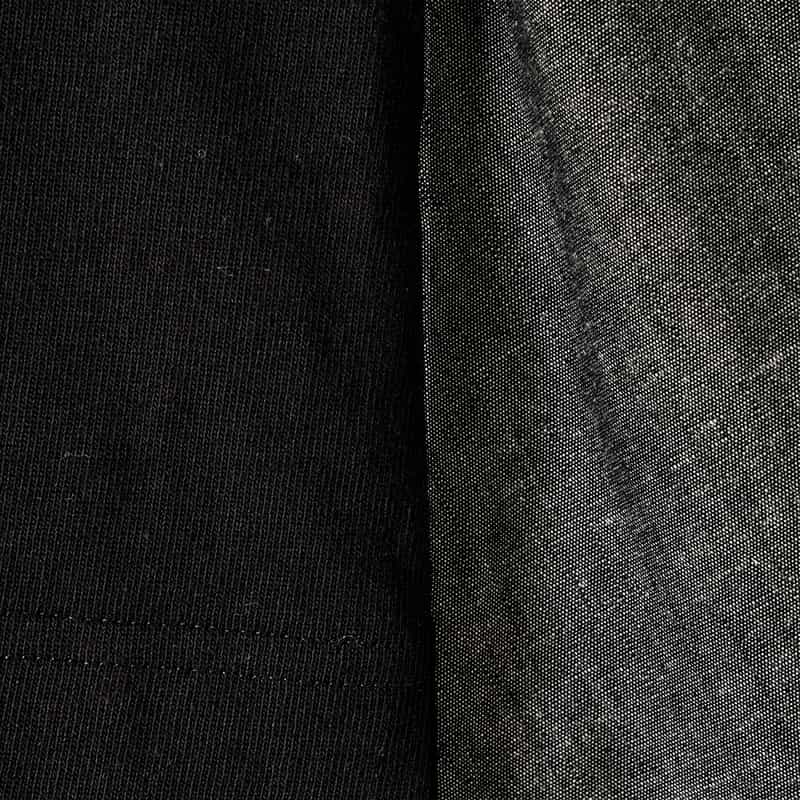 SACAI SACAI＜サカイ＞ コンビネーション スウェットプルオーバー BLACK