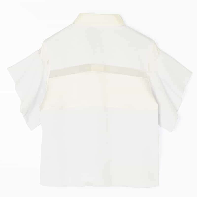 SACAI SACAI＜サカイ＞ コットンジャージープルオーバー WHITE