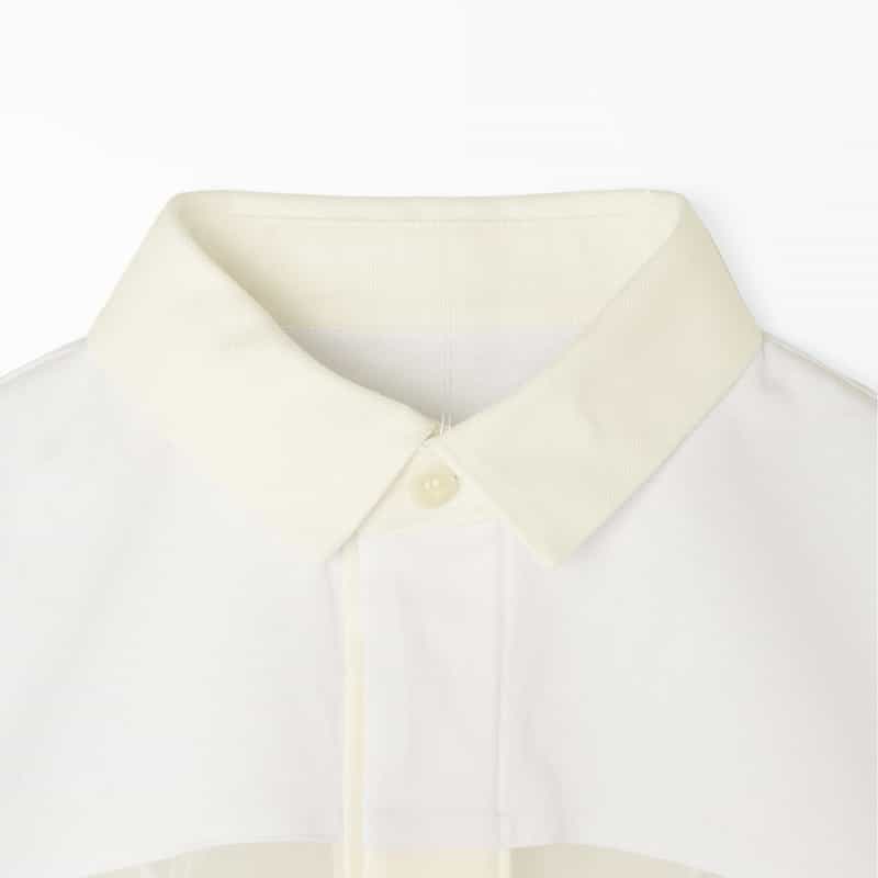 SACAI SACAI＜サカイ＞ コットンジャージープルオーバー WHITE