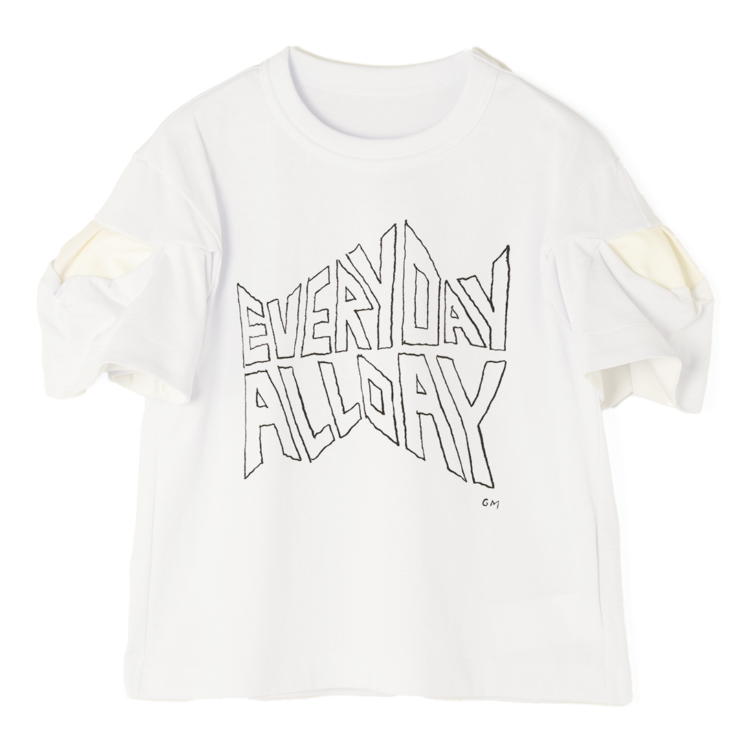 SACAI＜サカイ＞ コンビネーション グラフィックTシャツ