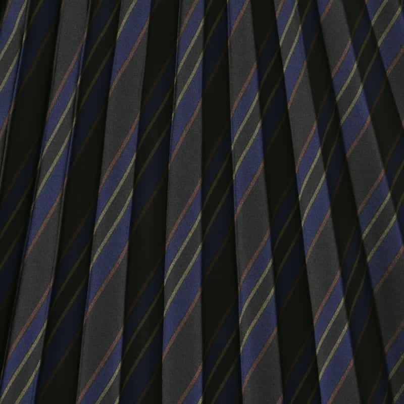 SACAI SACAI＜サカイ＞ ストライプ柄プリーツスカート BLACK