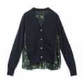 SACAI＜サカイ＞ フローラル柄ニットカーディガン