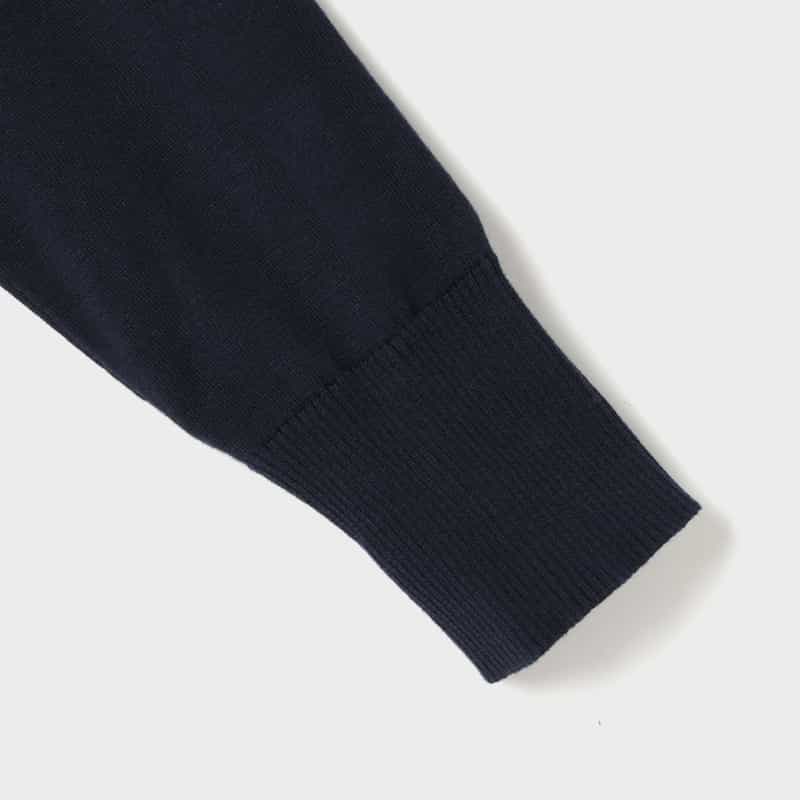 SACAI SACAI＜サカイ＞ フローラル柄ニットカーディガン NAVY