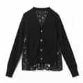 SACAI＜サカイ＞ フローラル柄ニットカーディガン