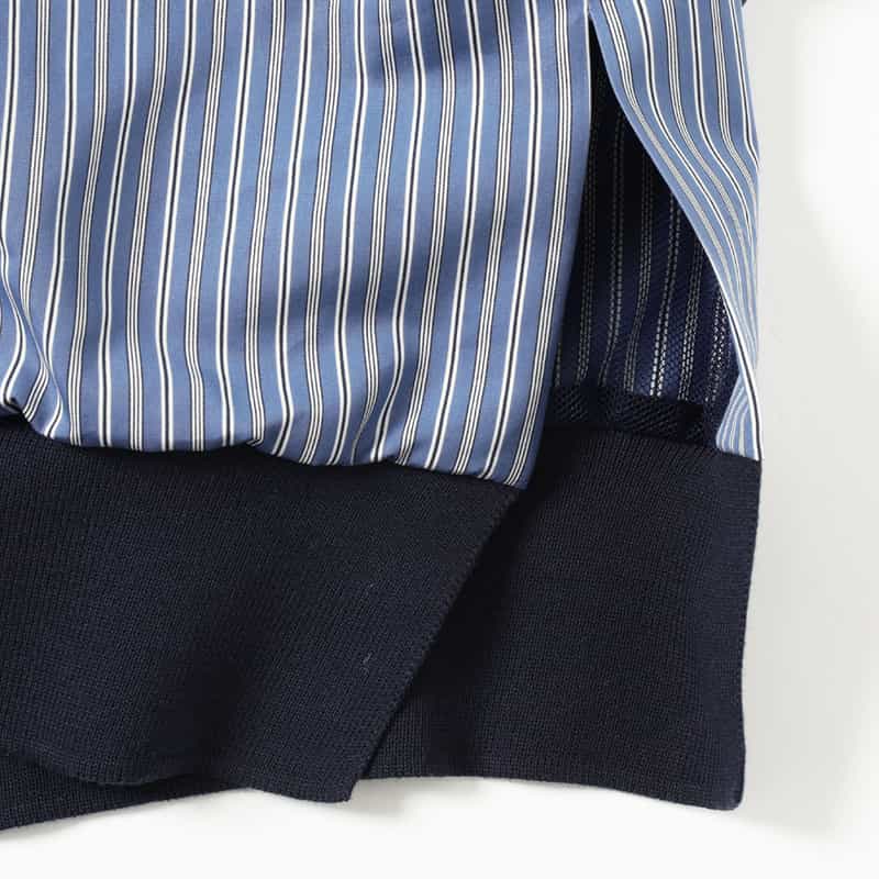 SACAI SACAI＜サカイ＞ ノースリーブシャツ BLUE