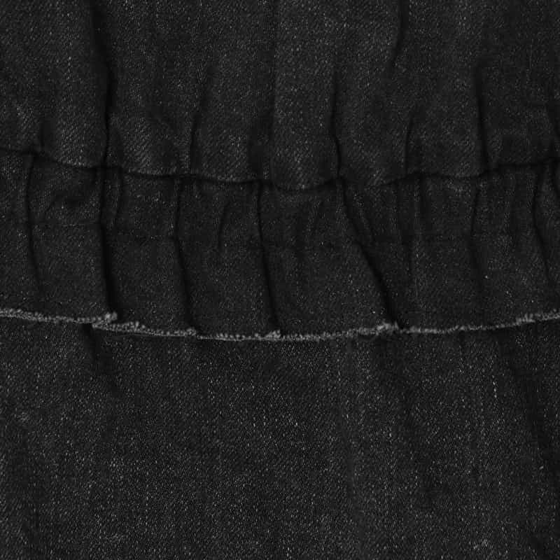 SACAI SACAI＜サカイ＞ デニム生地キャミソール BLACK