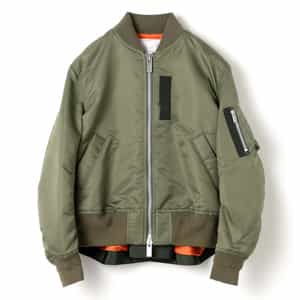 SACAI＜サカイ＞ ナイロンツイルブルゾン