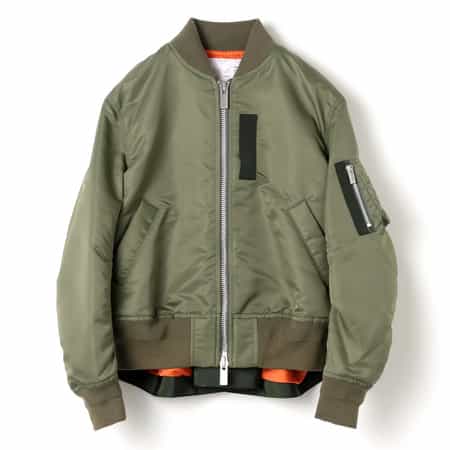 SACAI＜サカイ＞ ナイロンツイルブルゾン