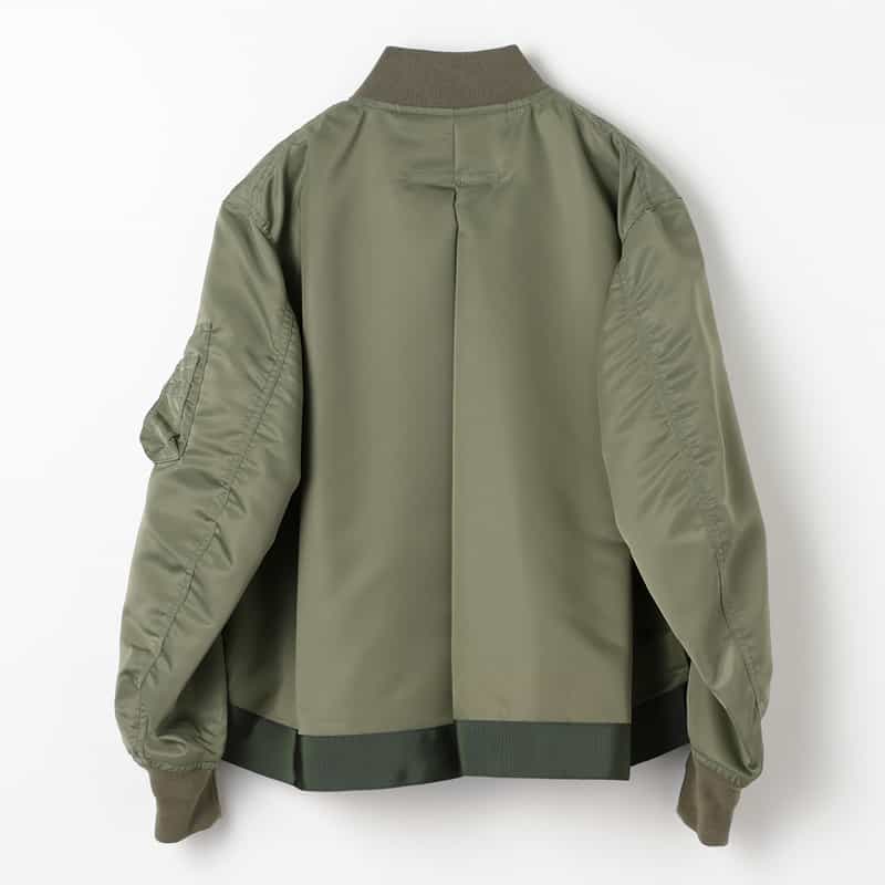 SACAI SACAI＜サカイ＞ ナイロンツイルブルゾン KHAKI