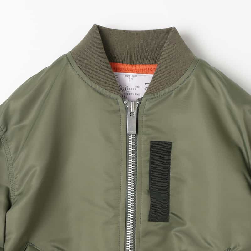 SACAI SACAI＜サカイ＞ ナイロンツイルブルゾン KHAKI