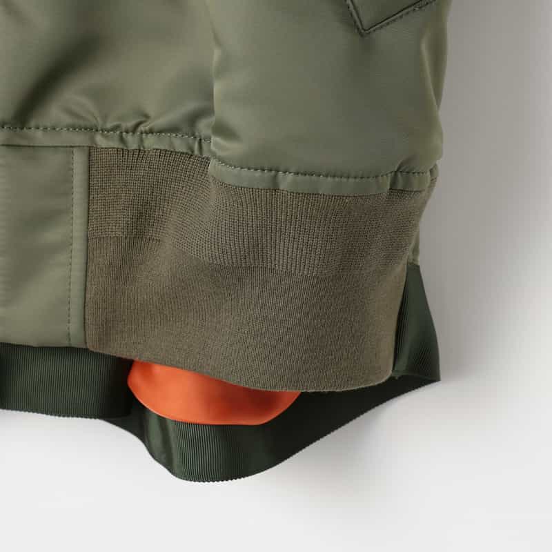 SACAI SACAI＜サカイ＞ ナイロンツイルブルゾン KHAKI