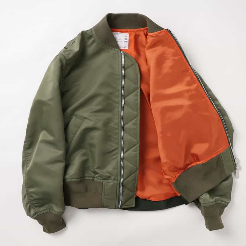 SACAI SACAI＜サカイ＞ ナイロンツイルブルゾン KHAKI