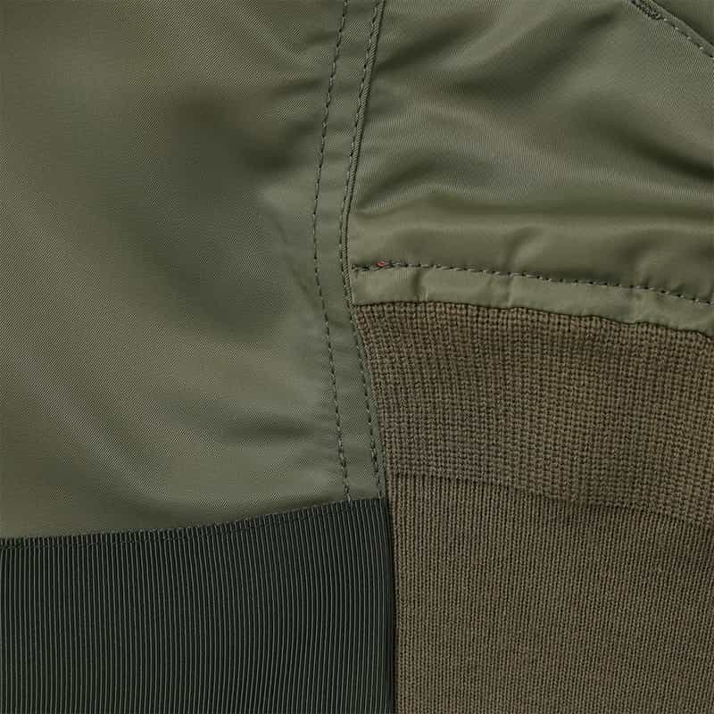 SACAI SACAI＜サカイ＞ ナイロンツイルブルゾン KHAKI