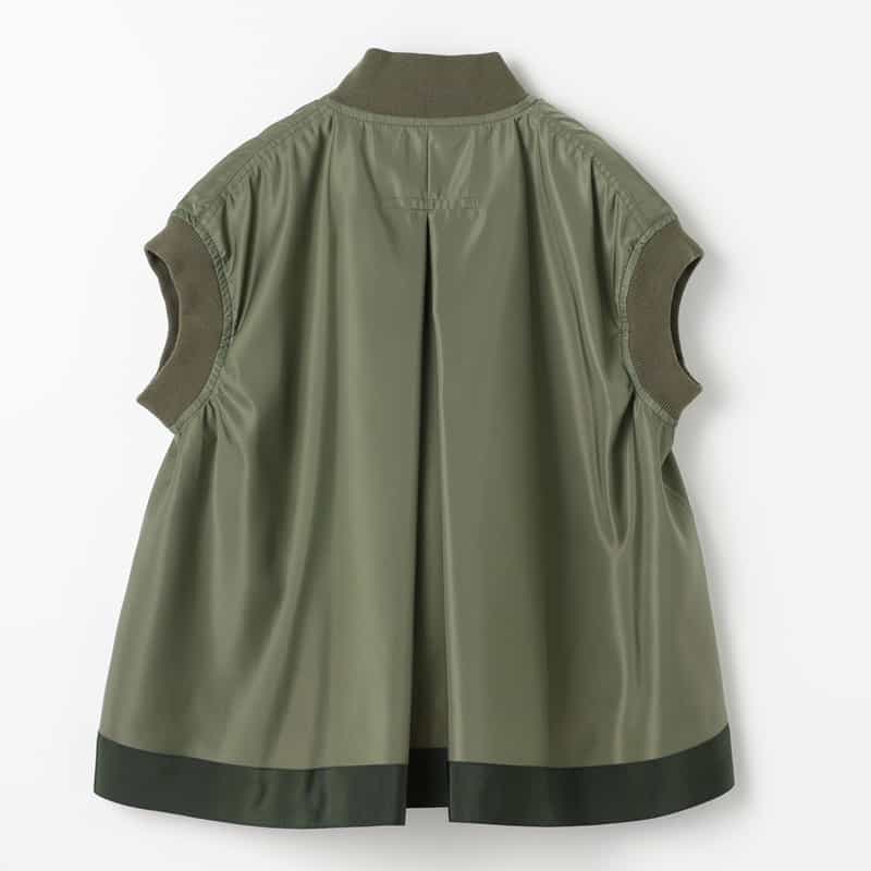 SACAI SACAI＜サカイ＞ ナイロンツイルベスト KHAKI