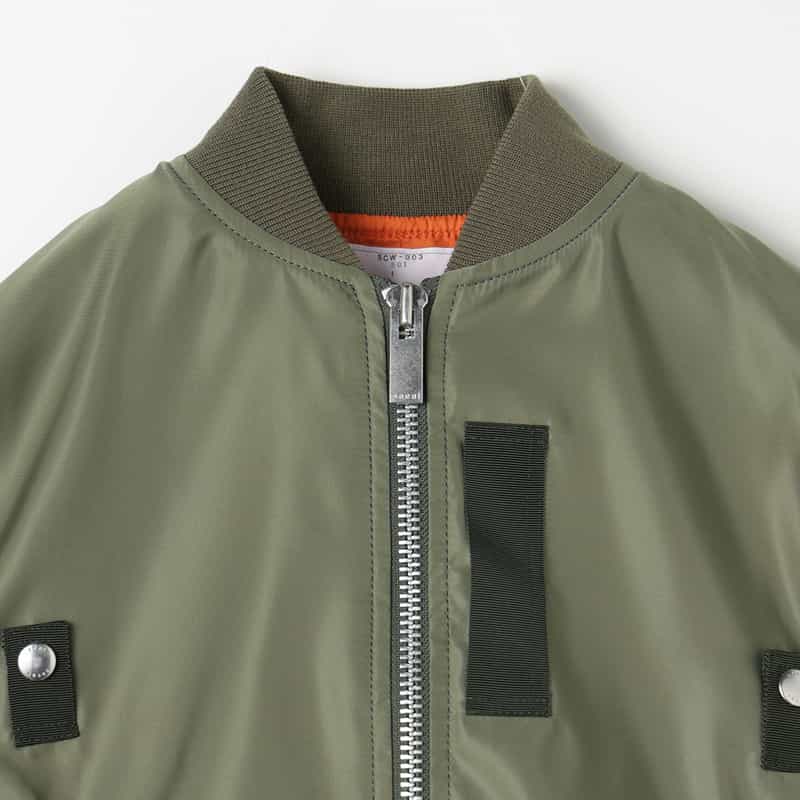 SACAI SACAI＜サカイ＞ ナイロンツイルベスト KHAKI