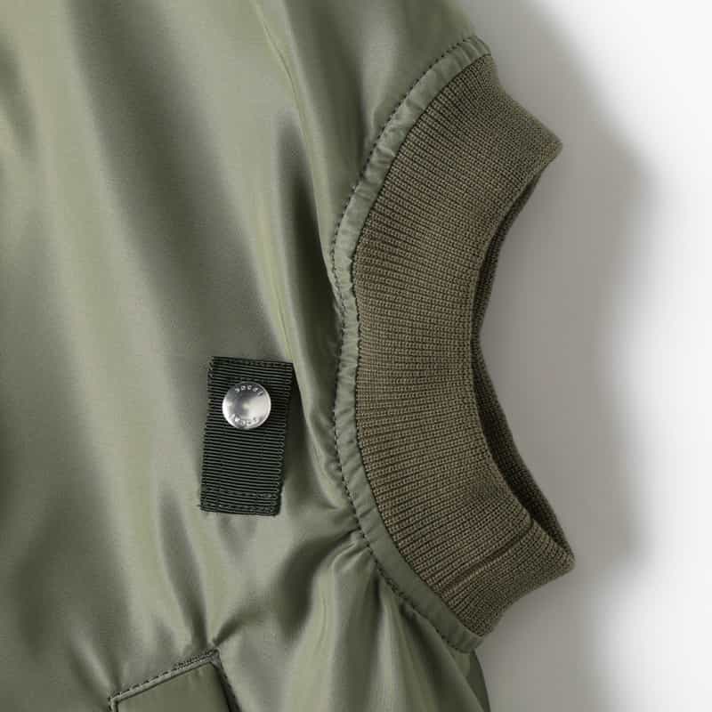 SACAI SACAI＜サカイ＞ ナイロンツイルベスト KHAKI