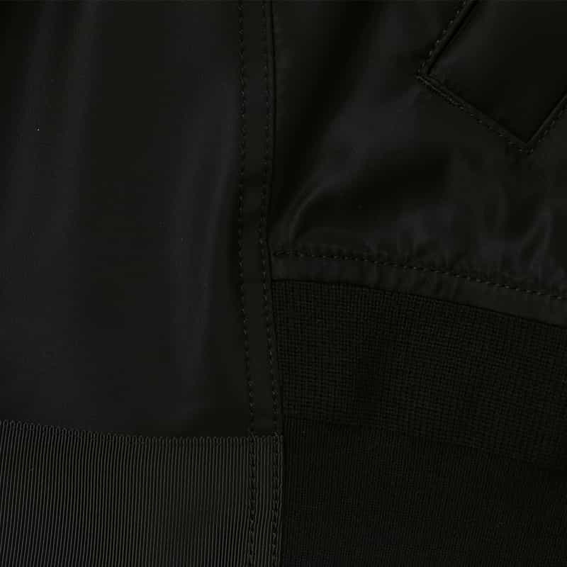 SACAI SACAI＜サカイ＞ ナイロンツイルベスト BLACK