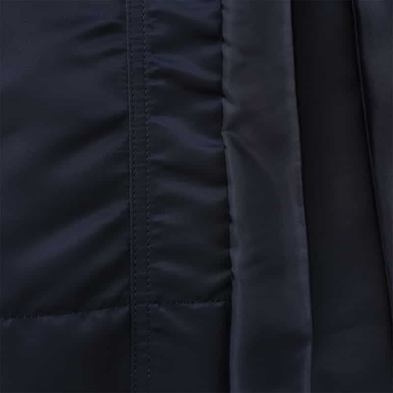 SACAI SACAI＜サカイ＞ フロントスリット入りツイルスカート NAVY