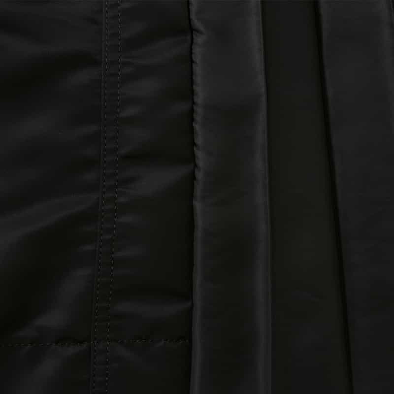 SACAI SACAI＜サカイ＞ フロントスリット入りツイルスカート BLACK