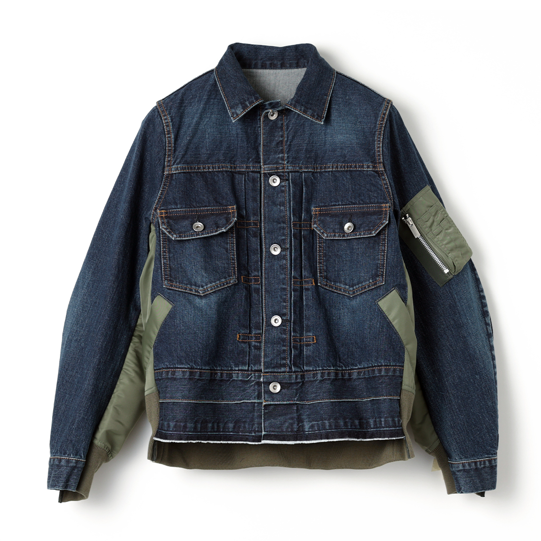 SACAI＜サカイ＞ コンビネーション デニムジャケット