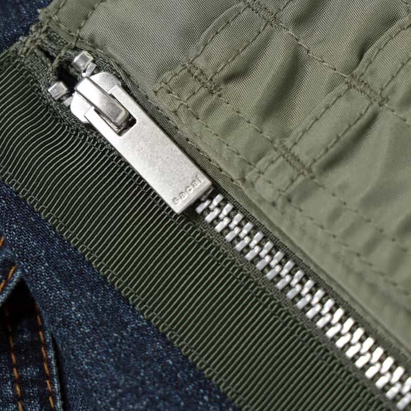 SACAI SACAI＜サカイ＞ コンビネーション デニムジャケット BLUE