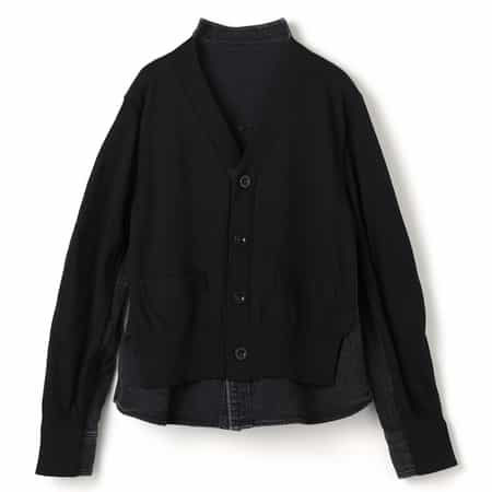 SACAI＜サカイ＞ コンビネーション ニットカーディガン