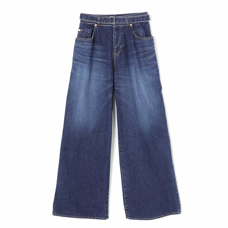 SACAI＜サカイ＞ ワイドデニムパンツ