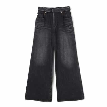 SACAI＜サカイ＞ ワイドデニムパンツ