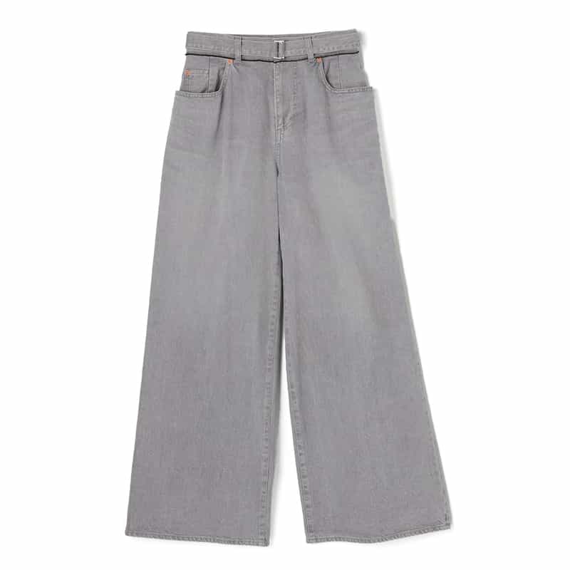 SACAI＜サカイ＞ ワイドデニムパンツ